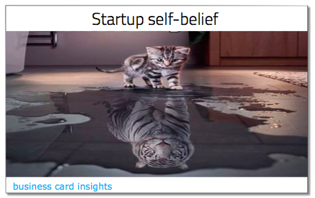 Startup self belief
