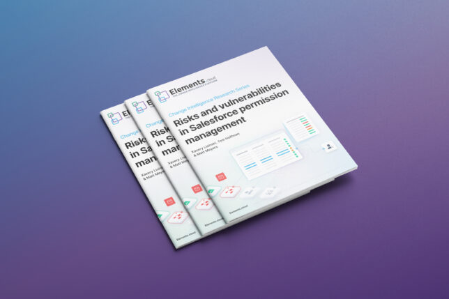 Change Intelligence Research Series: Risks and vulnerabilities in ...