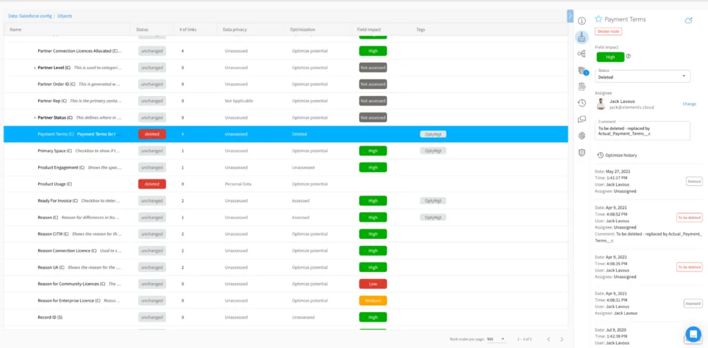 Optimise your metadata using the clean up tab in Elements.cloud